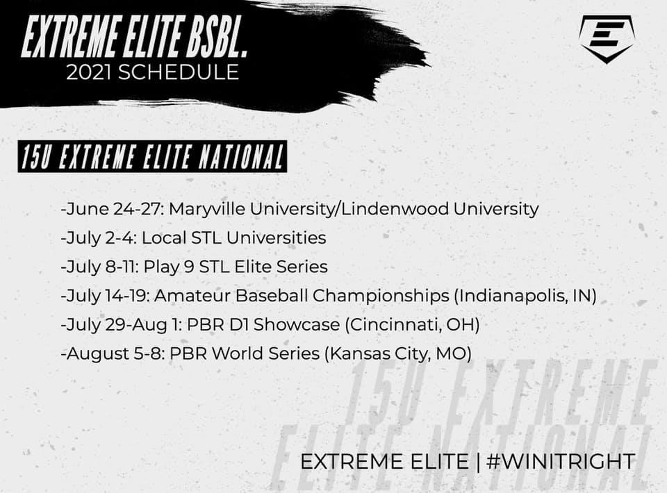16U Elite National | Extreme Baseball And Softball Club